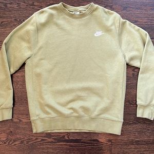 Nike Sweatshirt. Men’s medium. Lime Green
